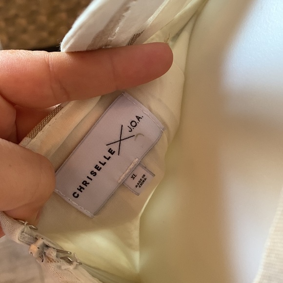 [Chriselle x J.O.A.] Striped Wide Leg Jumpsuit - Size XL - Picture 6 of 6